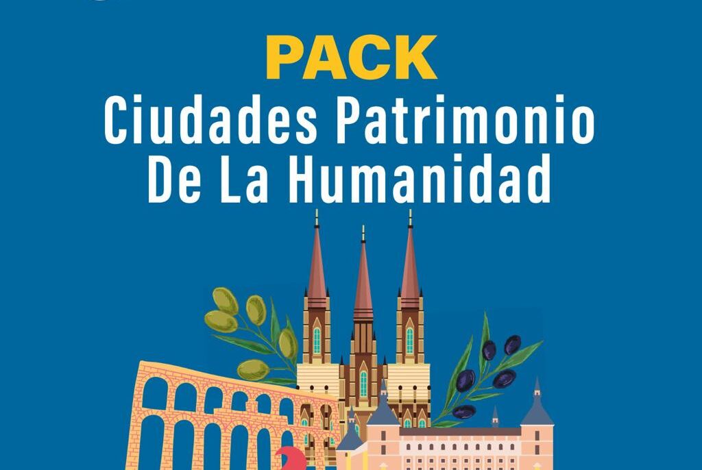 Pack loteria navidad 2022 ciudades patrimonio humanidad